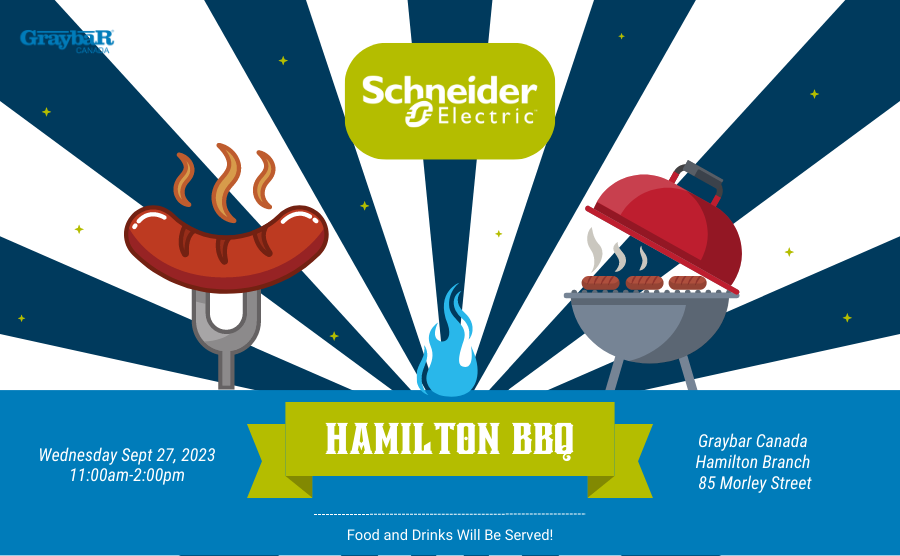 Supplier of the Month Hamilton Branch BBQ Featuring Schneider Electric